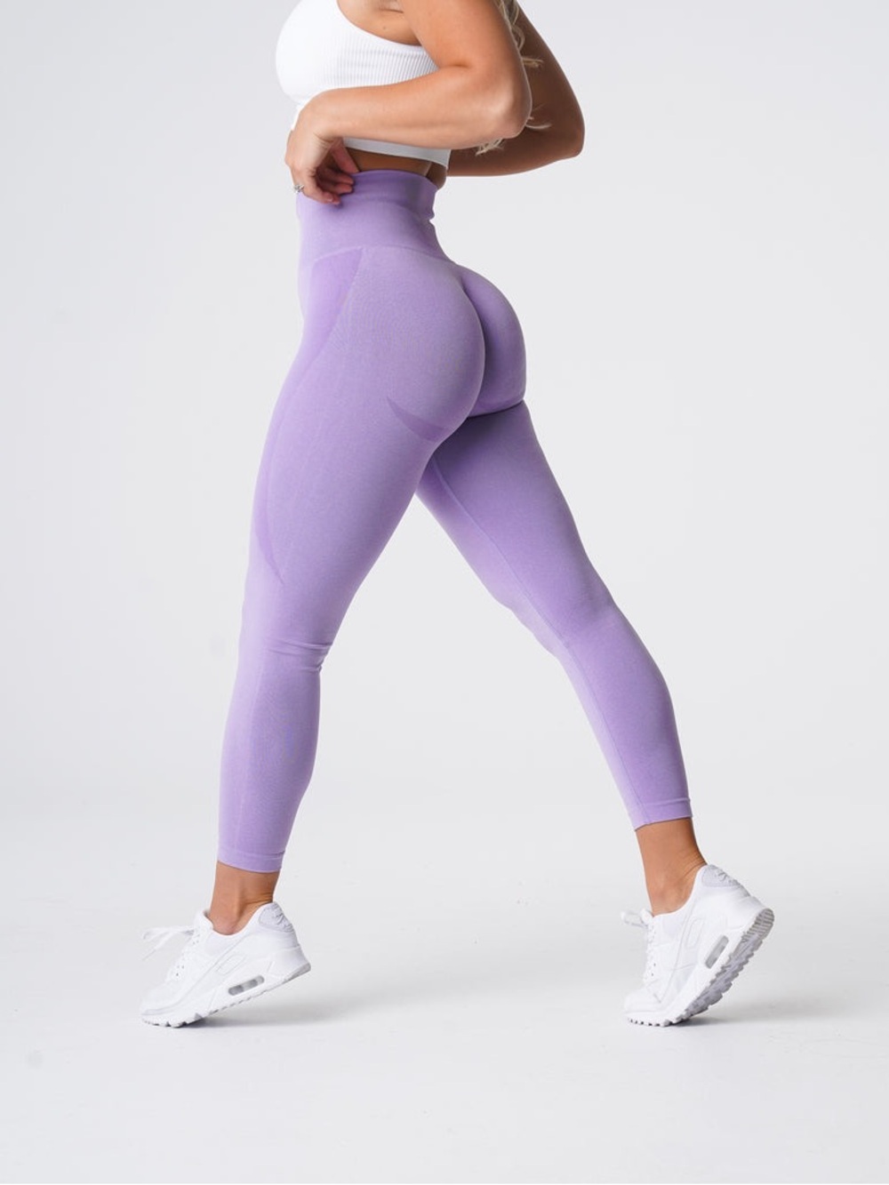 NVGTN Contour Seamless Leggings•Lilac💜